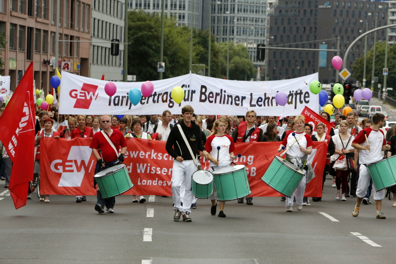 Berliner Lehrer streiken